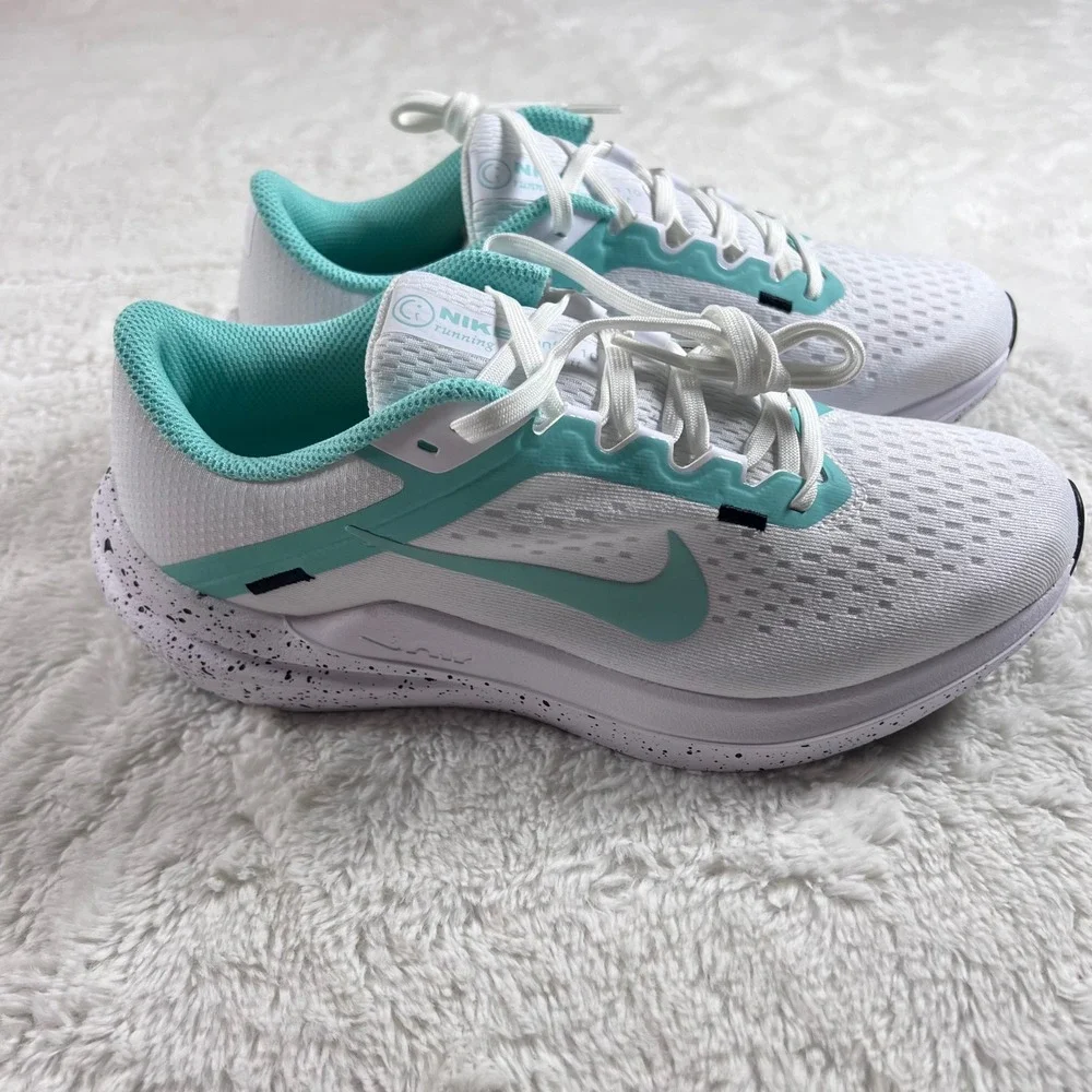 Nike Air Winflo 10 Womens Running Shoes White Emerald Rise FN7106-100 7.5 NEW‎